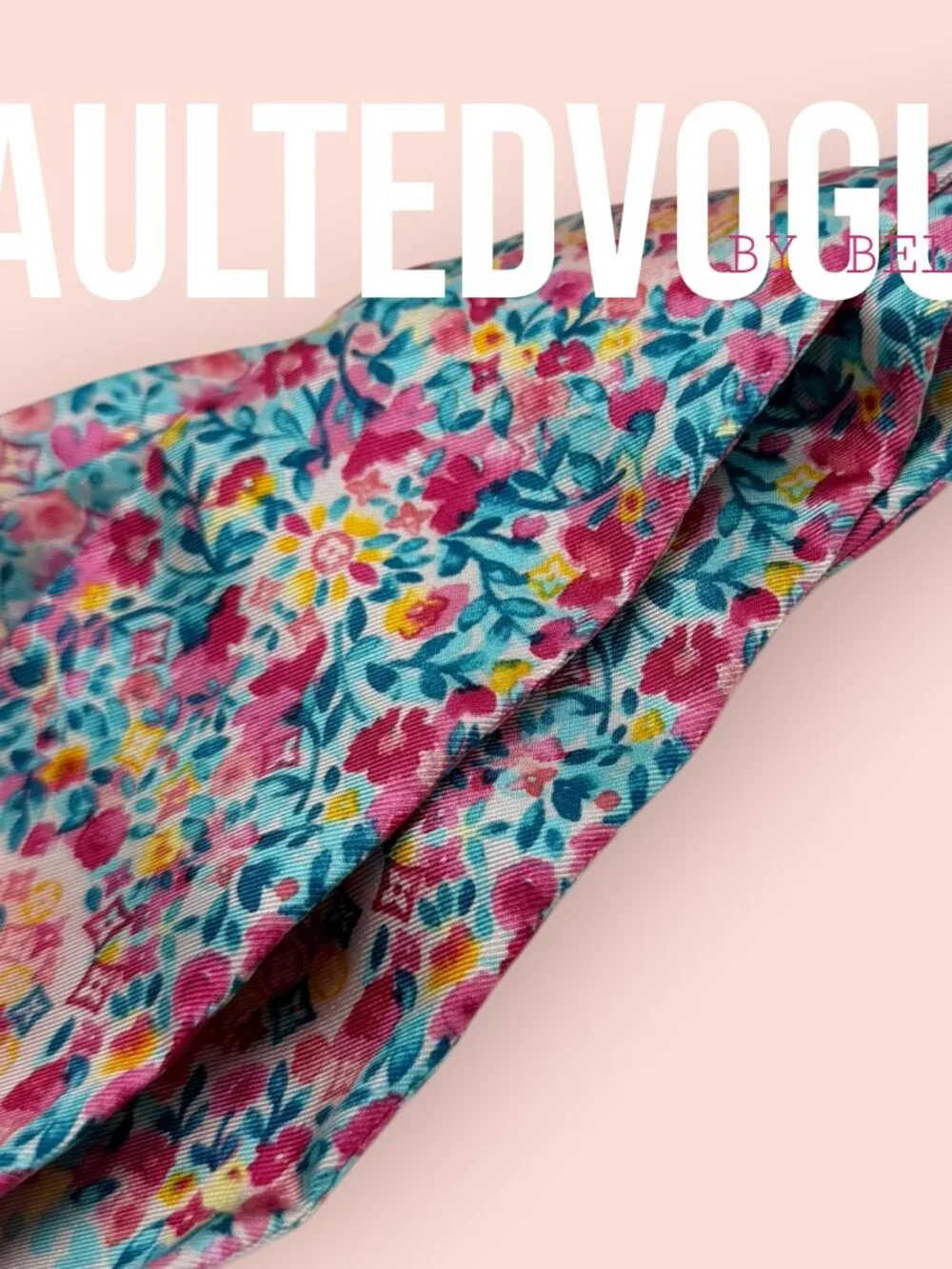 ✨ Louis Vuitton Silk Bandeau (aka Twilly) ✨ - Picture 4 of 6